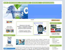 Tablet Screenshot of euro-zeolithe.com